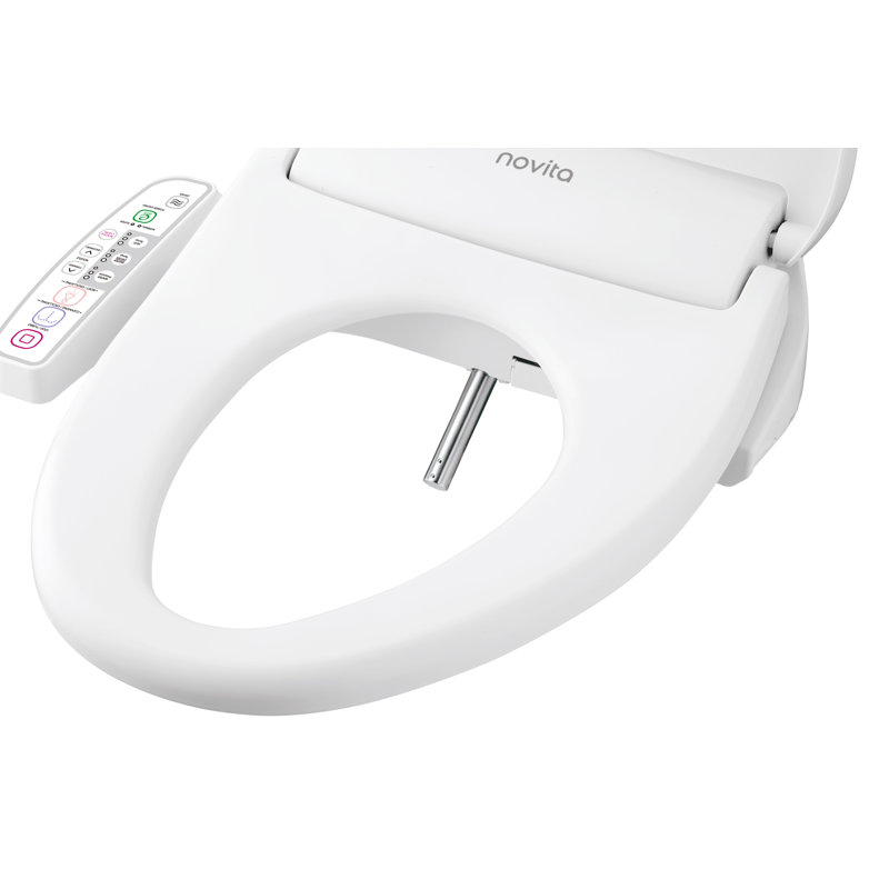 Kohler Novita Elongated Cleansing Toilet Seat White & Reviews Wayfair